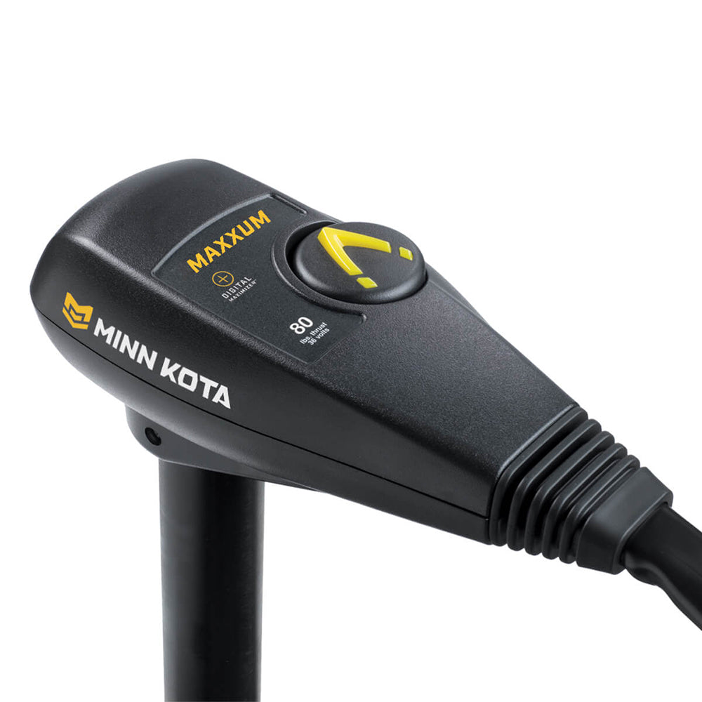 Minn Kota Maxxum 70/BG - Commande au pied du protège-arc - 24V-70lb-52"