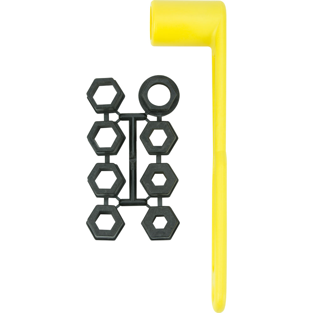 Jeu de clés à hélice Attwood - Compatible avec les écrous d'hélice de 17/32" à 1-1/4"