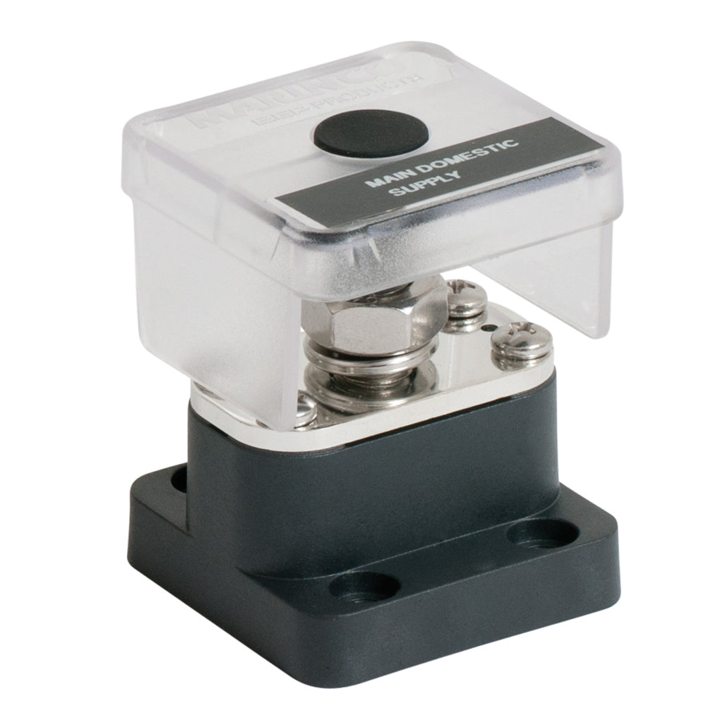 Goujon isolé simple BEP Pro Installer avec plaque de prise d'alimentation - 10 mm