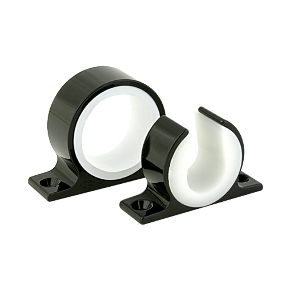 Ensemble de porte-cannes simple Lee's - Finition noir brillant