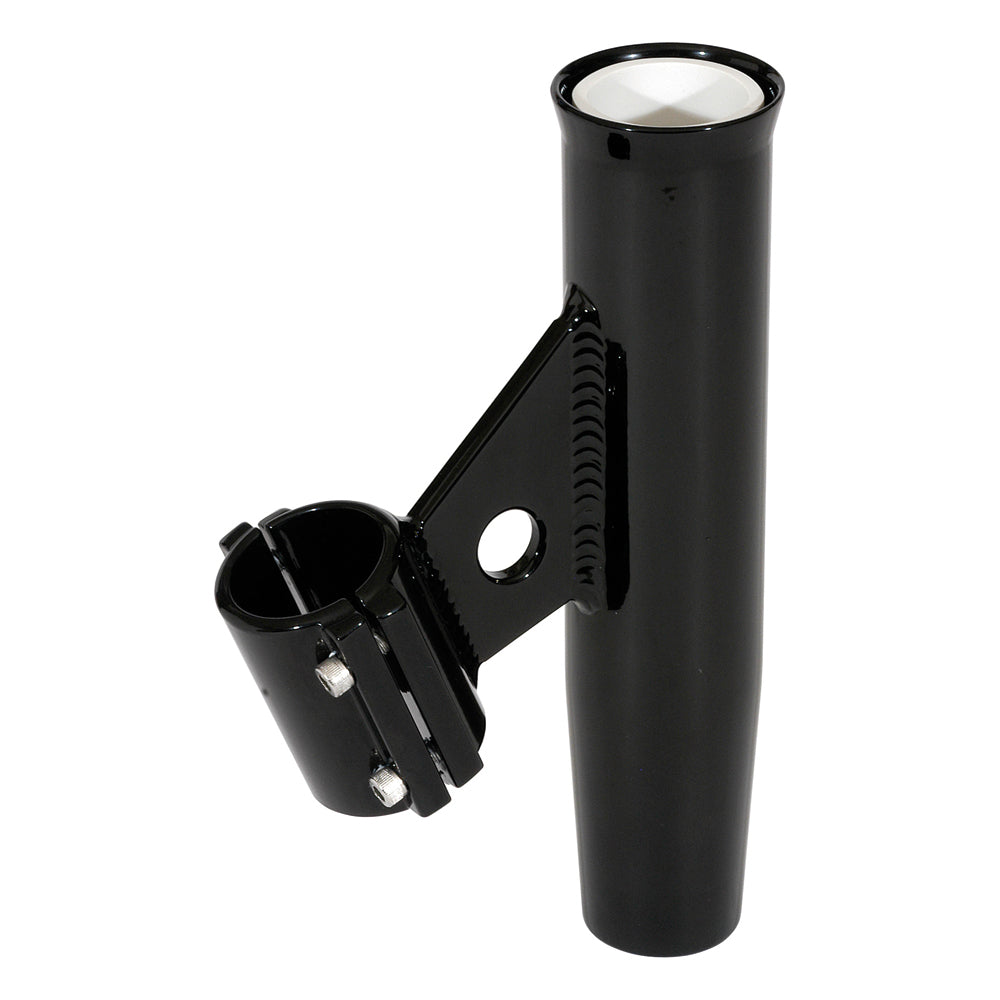 Support de tige à pince Lee - Aluminium noir - Montage vertical - Compatible avec les tuyaux de 1 900 po de diamètre extérieur