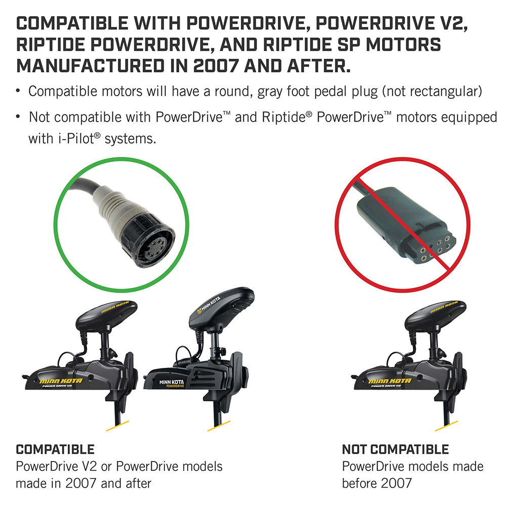 Pédale PowerDrive Minn Kota - ACC filaire