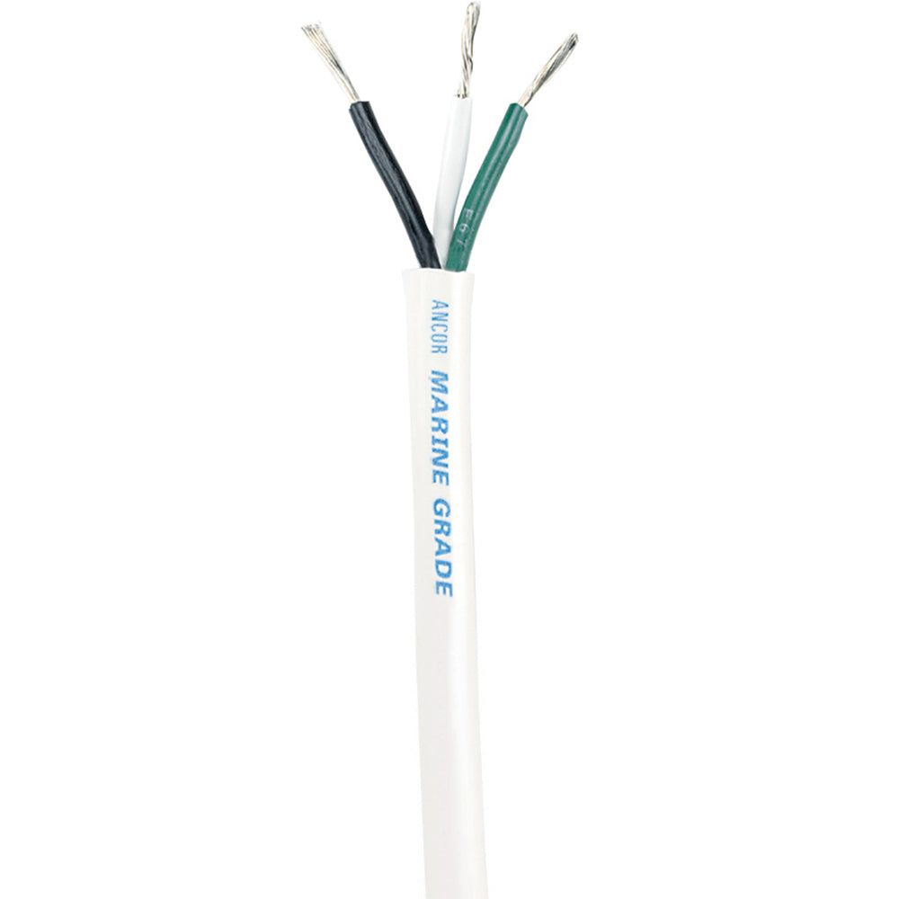 Câble triplex blanc Ancor - 14/3 AWG - Rond - 250'