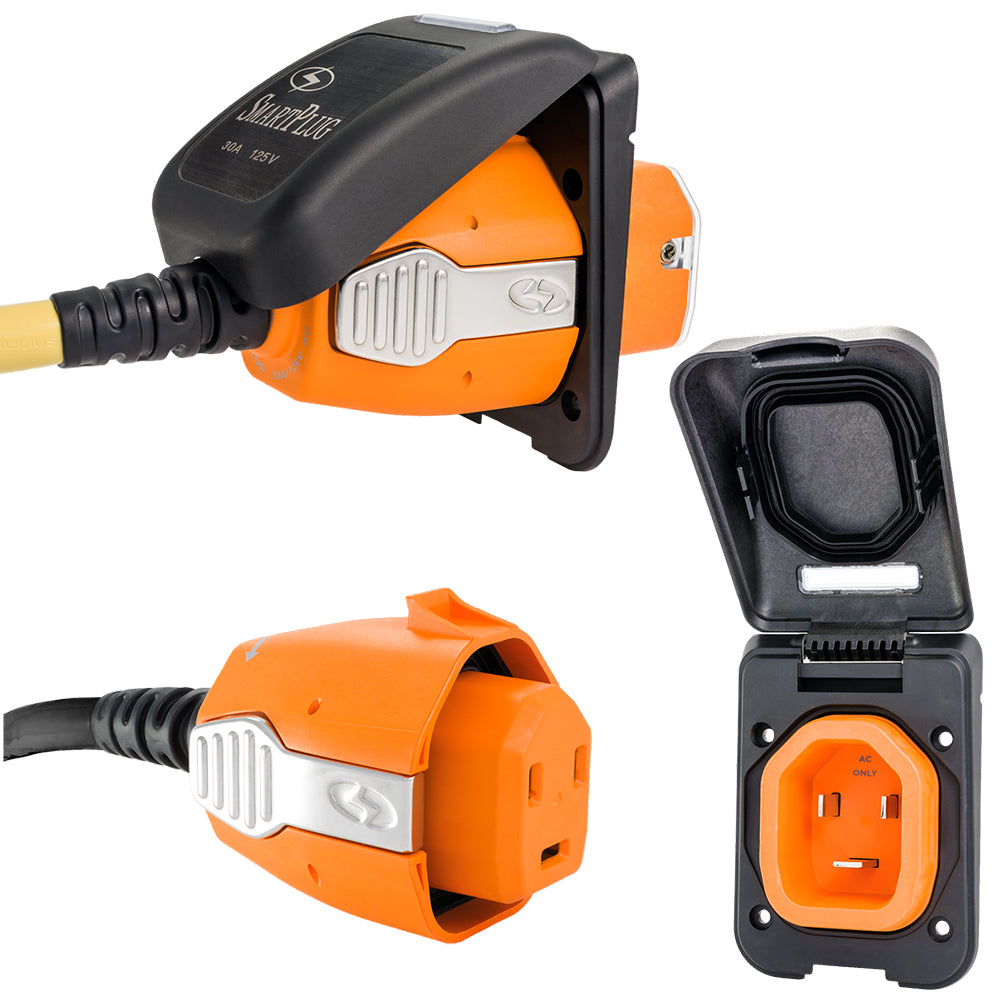 Connecteur femelle SmartPlug 30 A - Noir