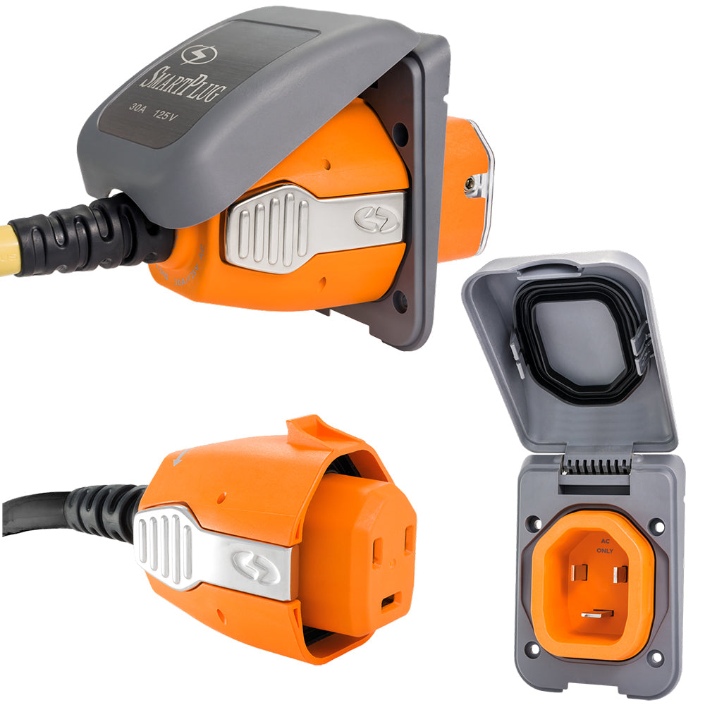 Connecteur femelle SmartPlug 30 A - Gris