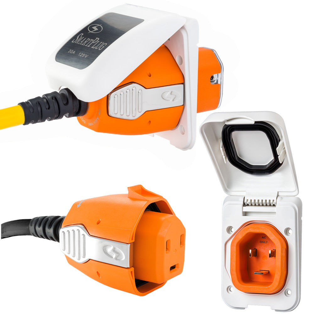 Connecteur femelle SmartPlug 30 A - Blanc