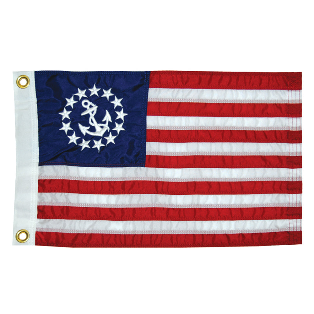 Drapeau de yacht américain cousu de luxe Taylor Made 16" x 24"