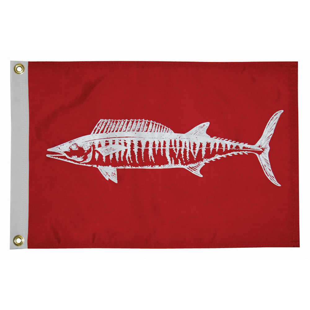 Drapeau Wahoo Taylor Made 12" x 18"