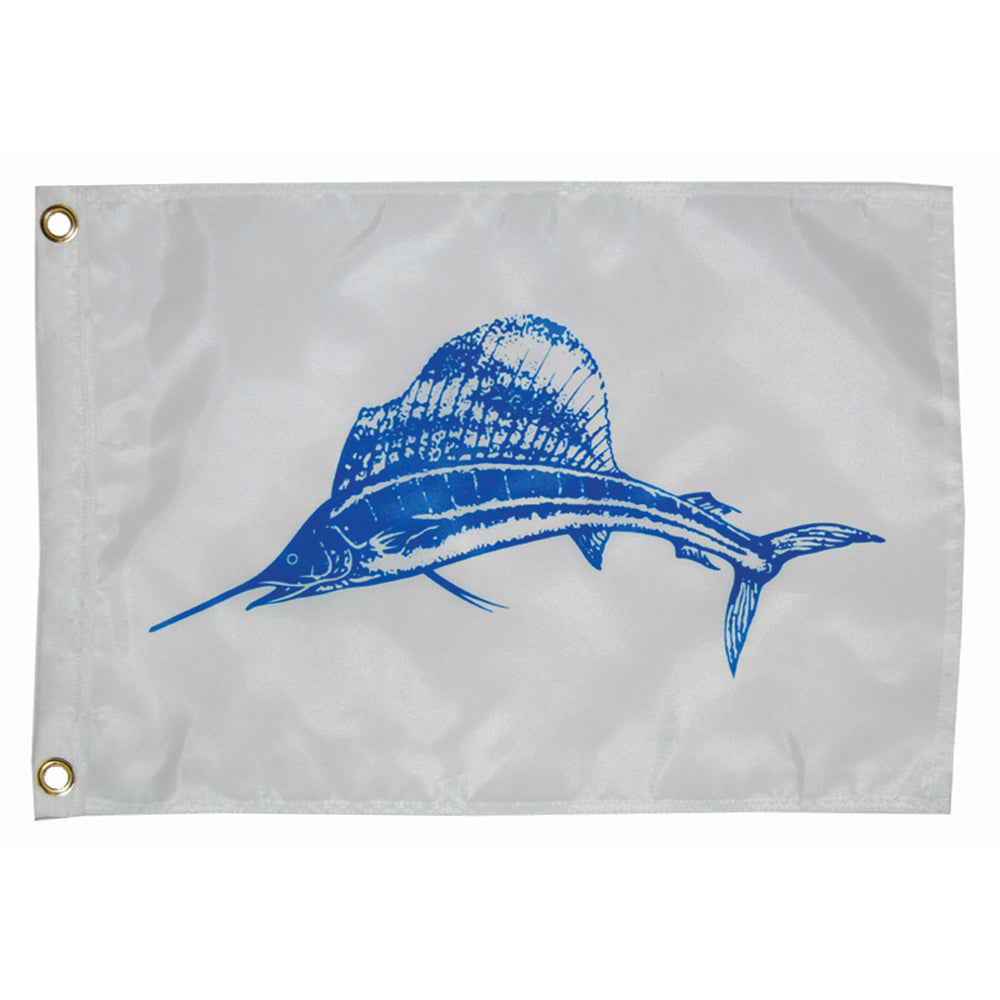 Drapeau Sailfish Taylor Made 12" x 18"