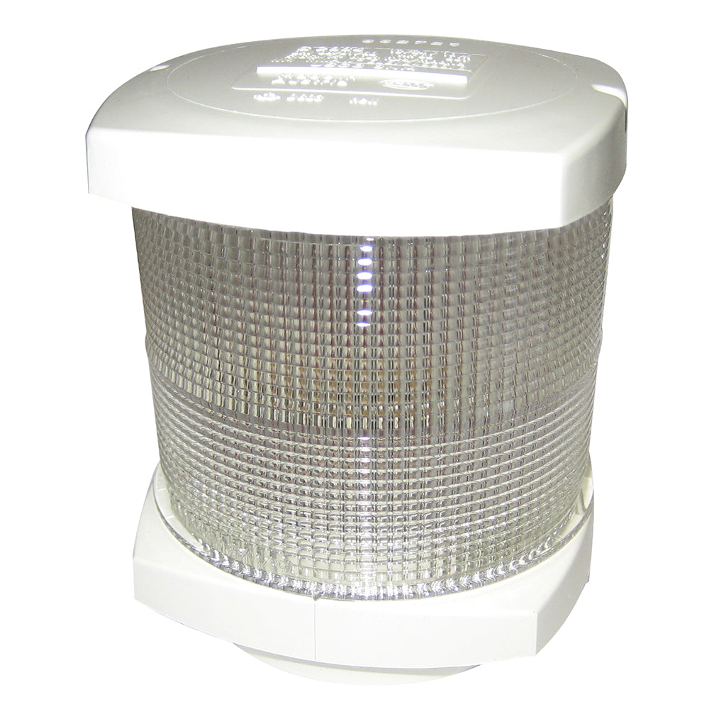 Feu de navigation tout-terrain Hella Marine blanc/ancre - Incandescent - 2 nm - Boîtier blanc - 12 V