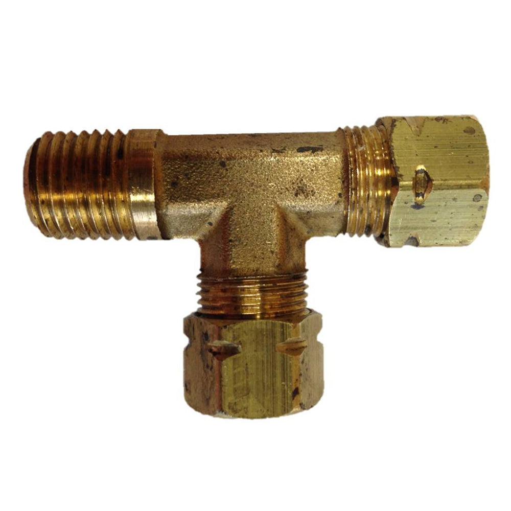 Raccord en T mâle Uflex - Tube 3/8" x 3/8" x 1/4" NPT