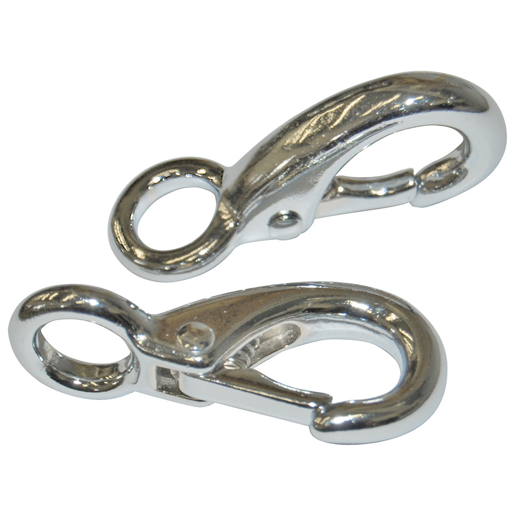 Mousqueton bébé Taylor Made en acier inoxydable 3/4" - Lot de 2