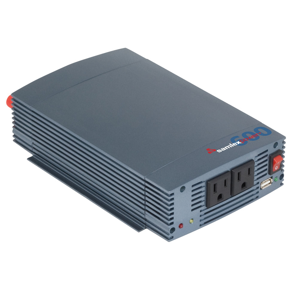 Onduleur sinusoïdal pur Samlex 600 W - 12 V avec port de charge USB