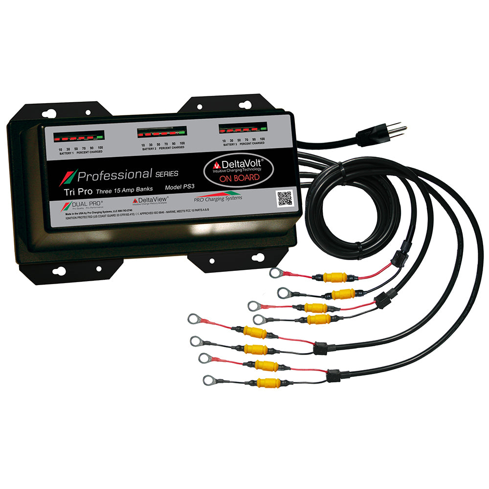 Chargeur de batterie Dual Pro Professional Series - 45 A - 3-15 A - 12 V-36 V