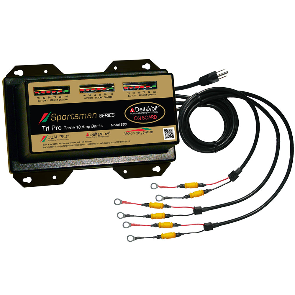 Chargeur de batterie Dual Pro Sportsman Series - 30 A - 3-10 A - 12 V-36 V