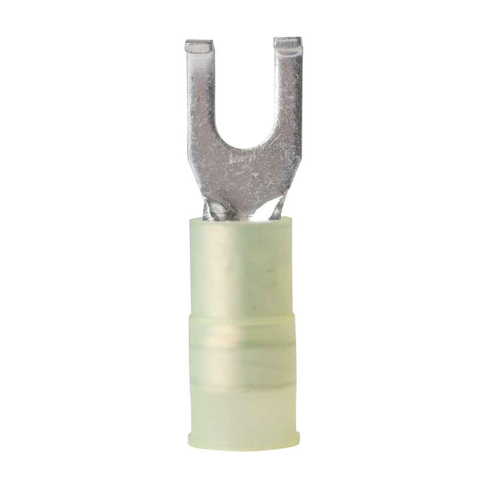 Ancor 12-10 AWG - Borne à fourche à bride en nylon n° 8 - Paquet de 25