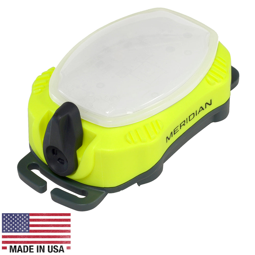 Stroboscope/balise Princeton Tec Meridian - Jaune fluo