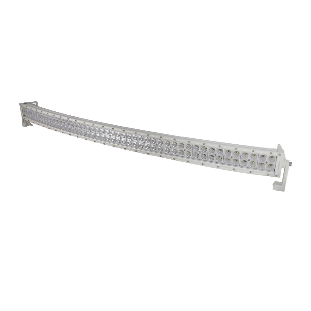 Barre lumineuse LED incurvée marine HEISE à double rangée - 42"