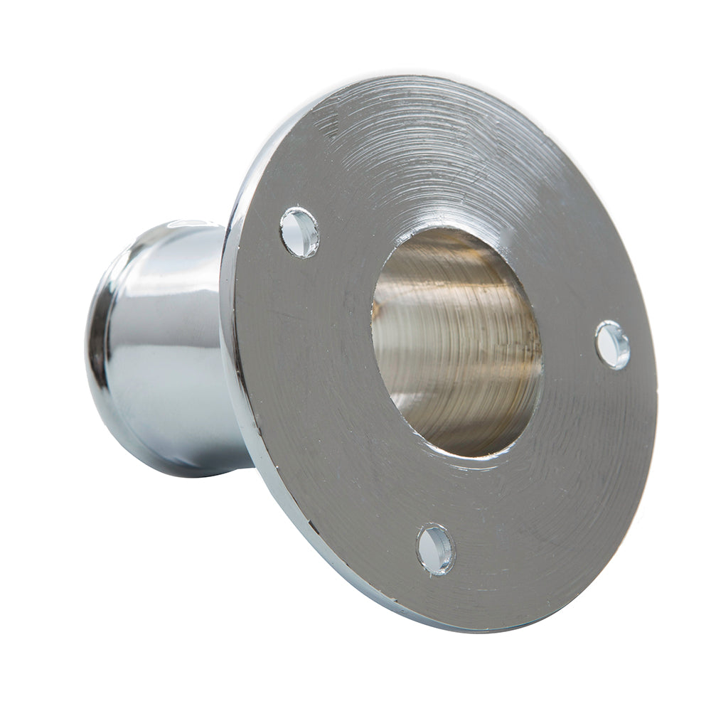 Douille de mât de drapeau montée sur le dessus Whitecap CP/laiton - 1" ID