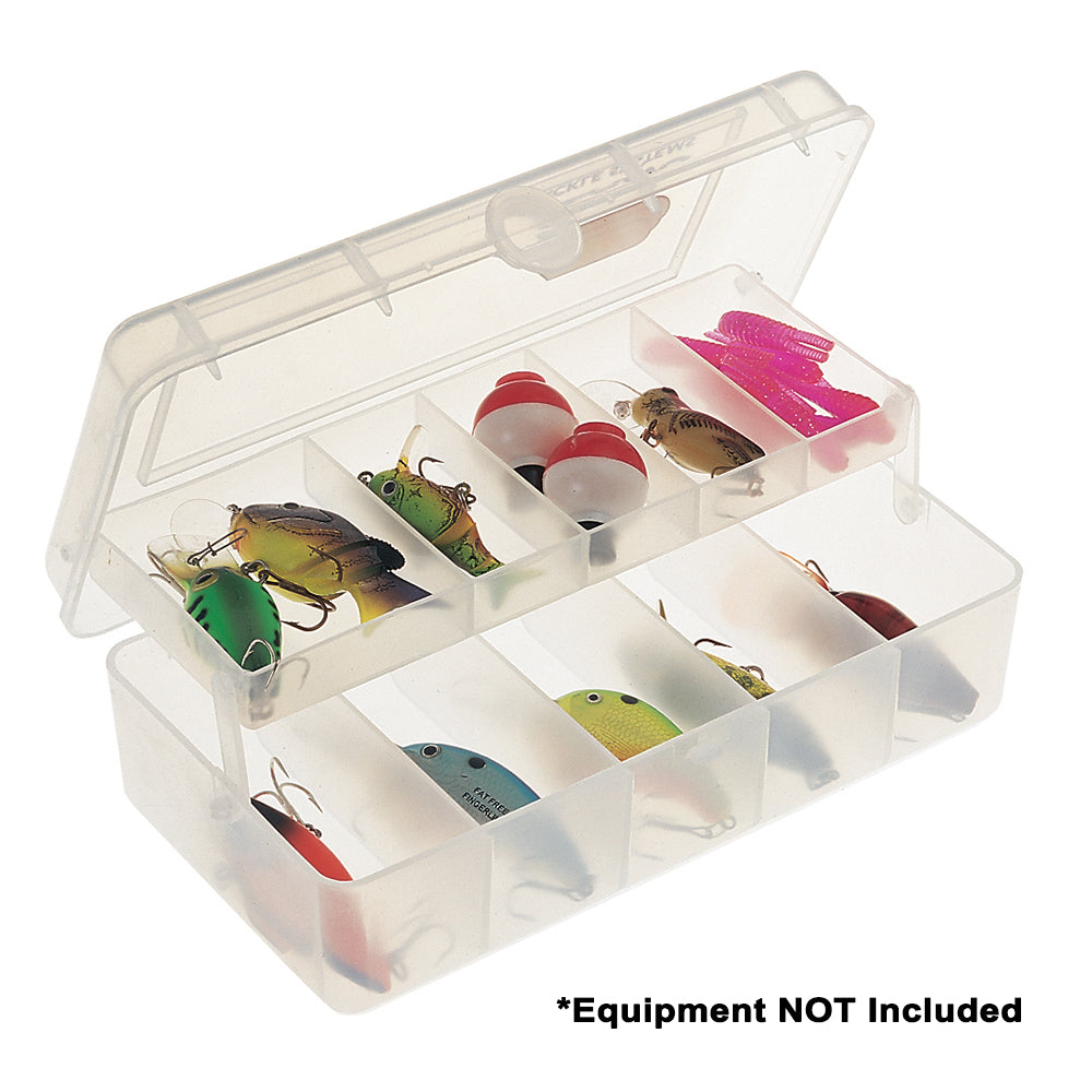 Organiseur de matériel de pêche Plano One-Tray, petit format, transparent