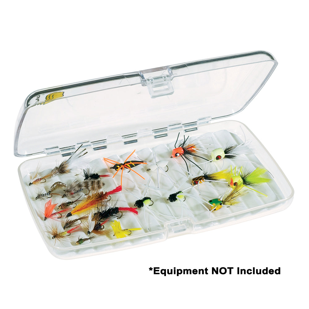 Grand étui de pêche à la mouche Plano Guide Series - Transparent