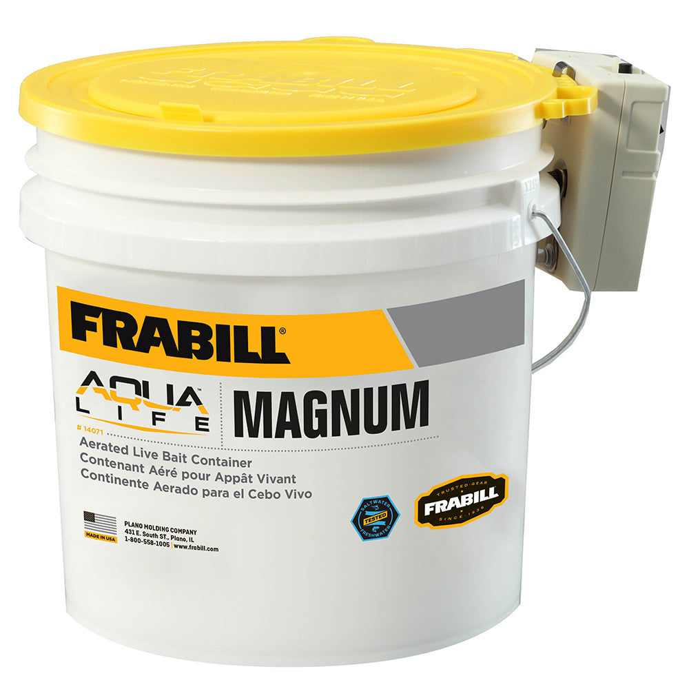 Seau Frabill Magnum - 4,25 gallons avec aérateur
