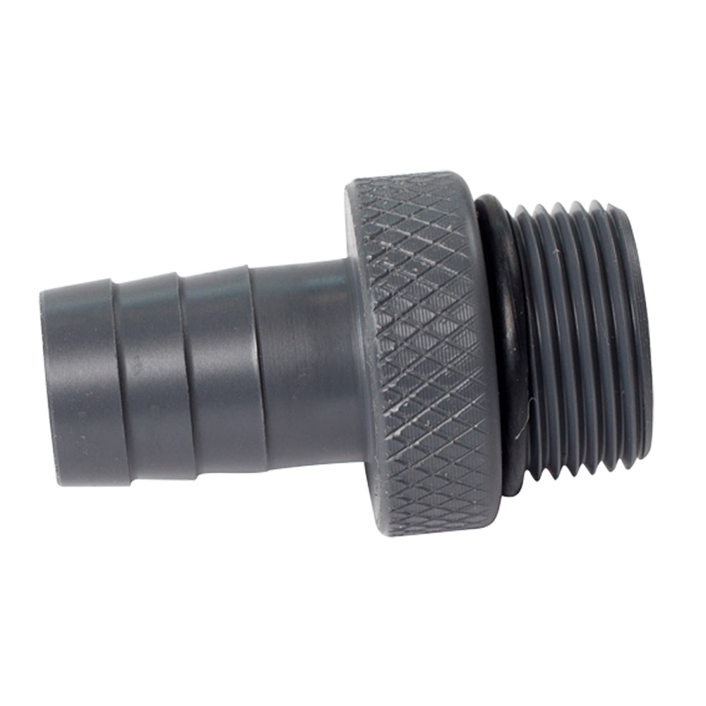 Filetage de vanne FATSAC 3/4" avec embout cannelé et joints toriques pour systèmes de ballast automatique