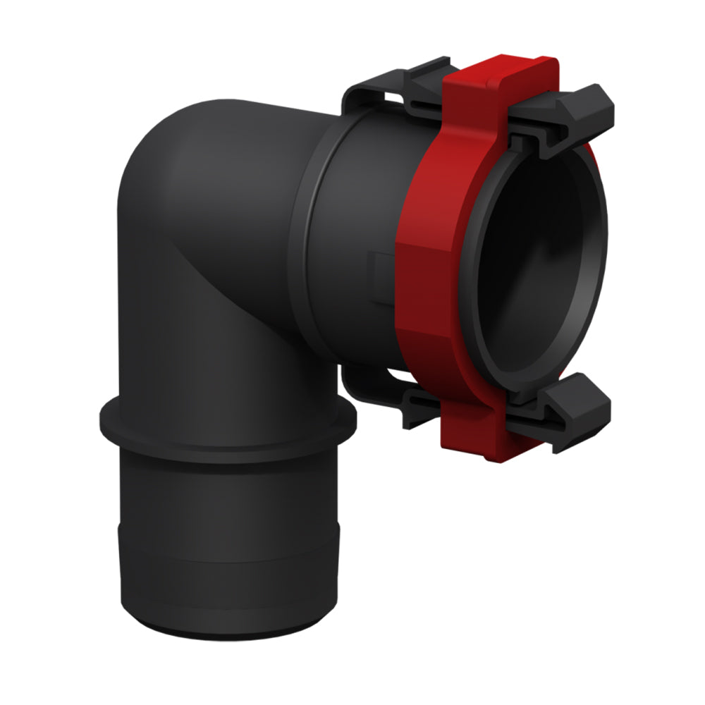 Coude à connexion rapide FATSAC Flow-Rite 1-1/8" pour système de ballast automatique
