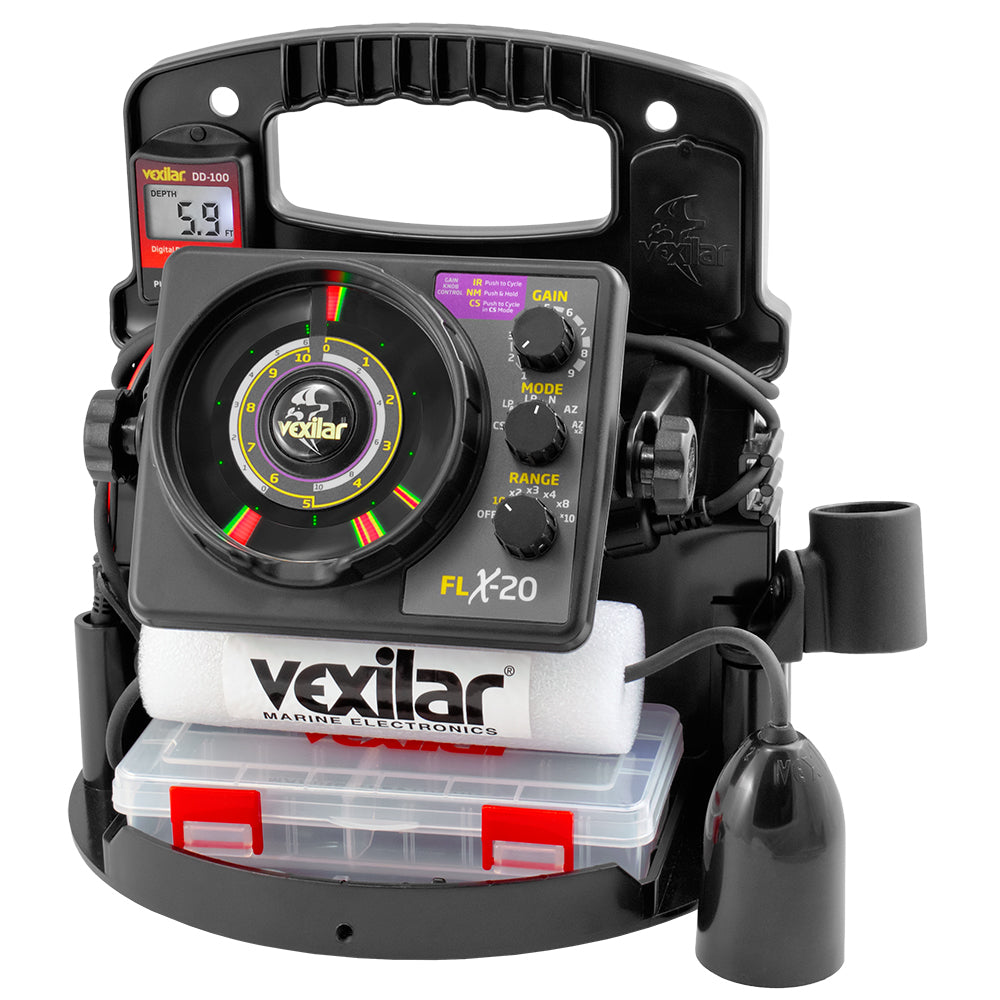 Vexilar FLX-20 Pro Pack II w/12 Ice Ducer DD-100