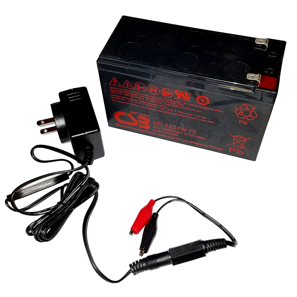 Kit de batterie Humminbird 9 Ah 12 V AGM