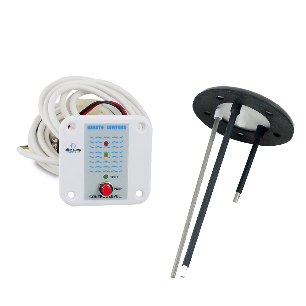 Kit indicateur de niveau de réservoir marin Albin Group - 12/24 V