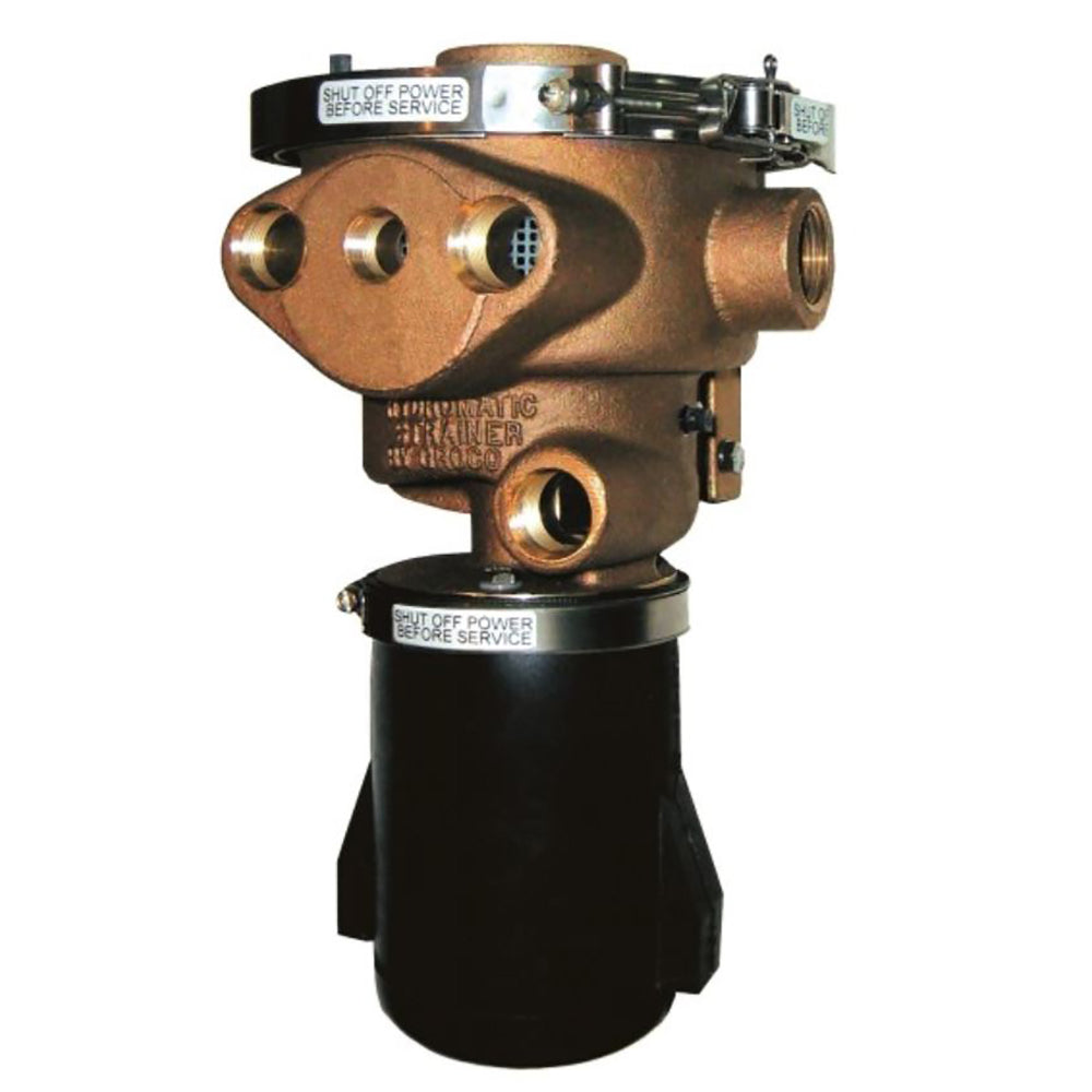 Filtre autonettoyant hydromatique GROCO 1-1/2" - 12 V