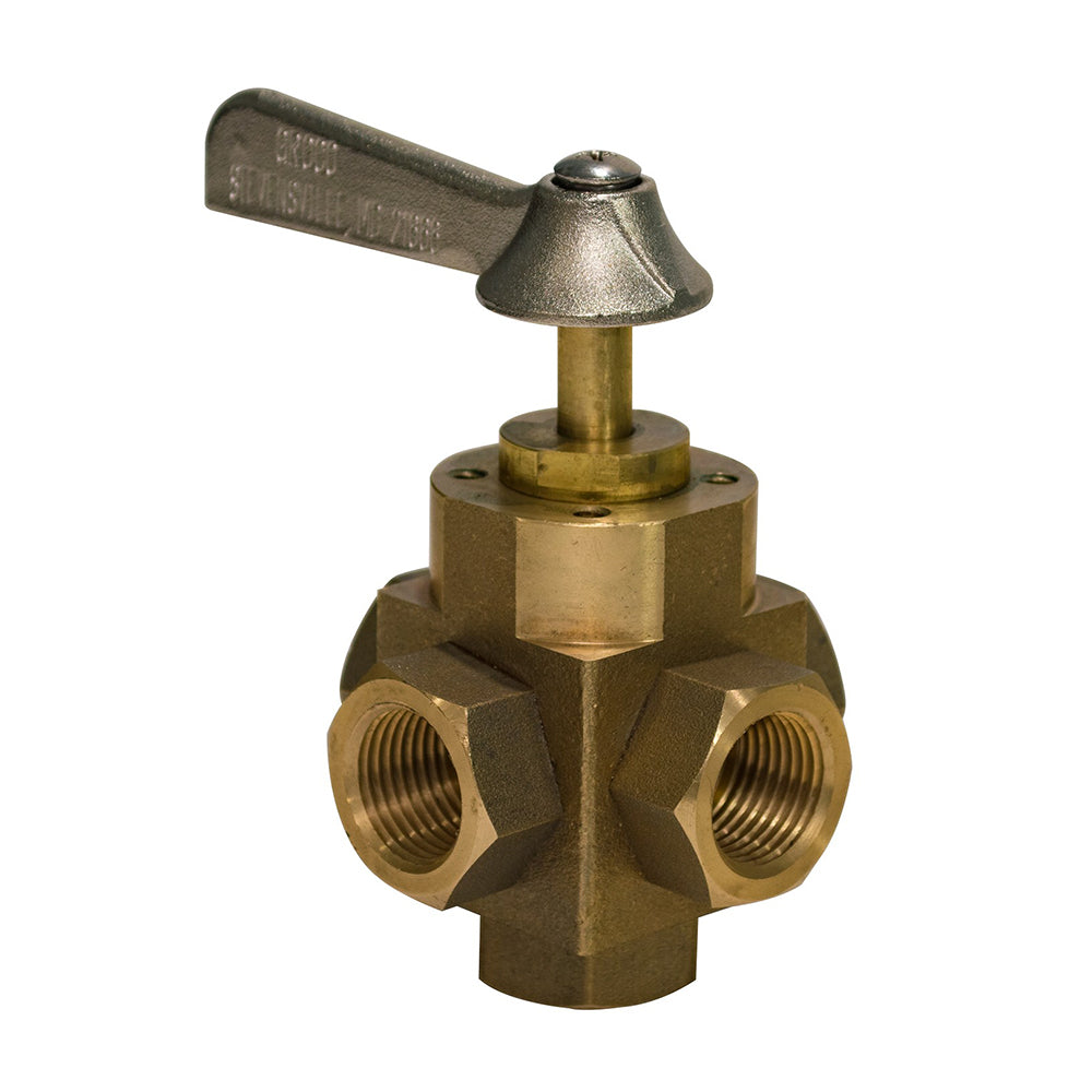 Vanne de sélection de réservoir GROCO 1/2" à 5 ports