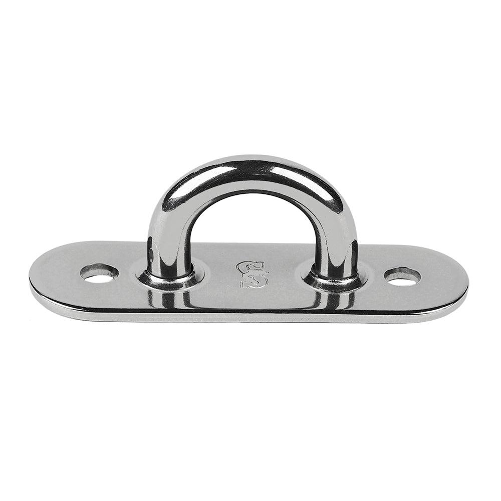 Œillet soudé en acier inoxydable Schaefer - 7,6 cm (L) x 2,5 cm (l)