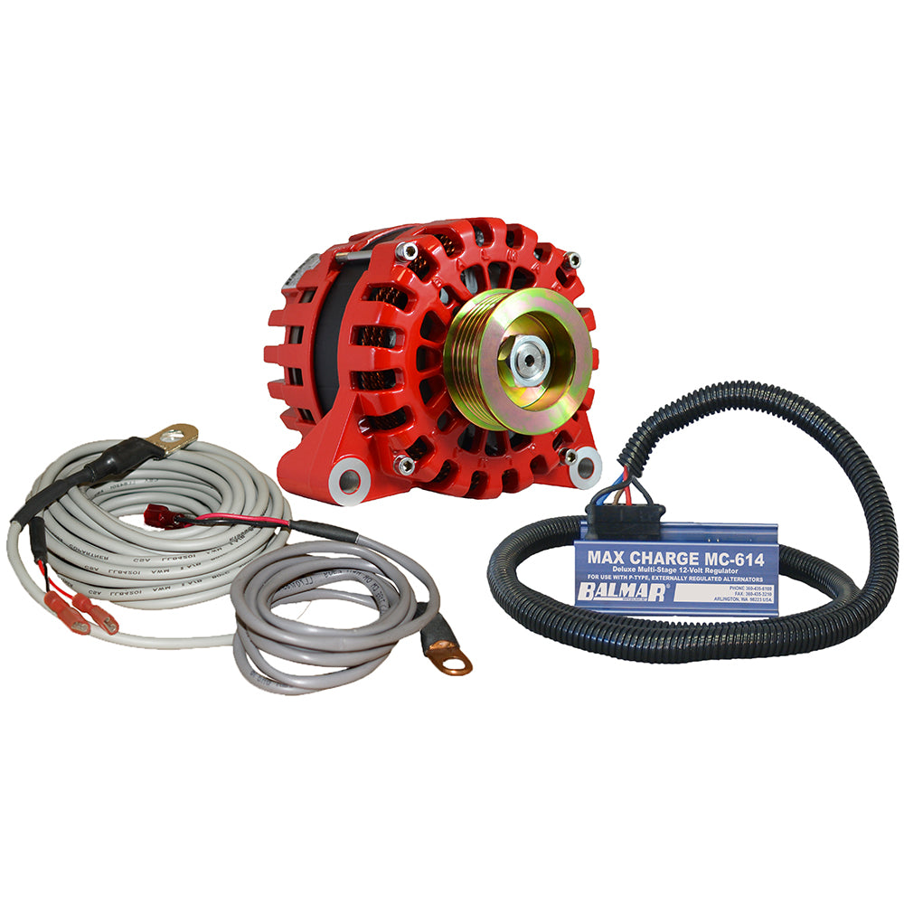 Capteur de température et de poulie serpentine Balmar pour alternateur Vortec K6 - 170 A - 12 V
