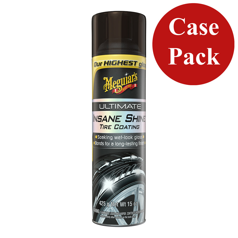 Revêtement pour pneus Meguiars Ultimate Insane Shine - 425 ml (15 oz) *Caisse de 6*