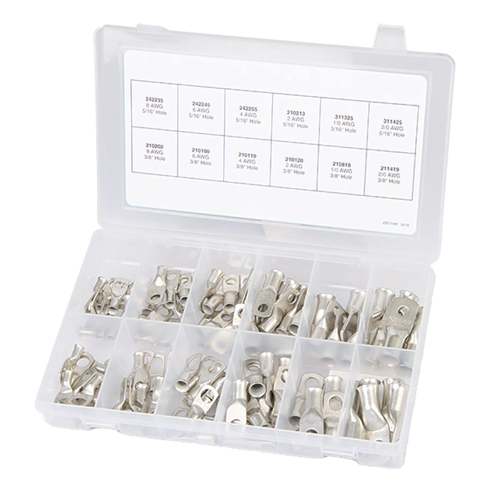 Kit de cosses en cuivre étamé Ancor 100 pièces
