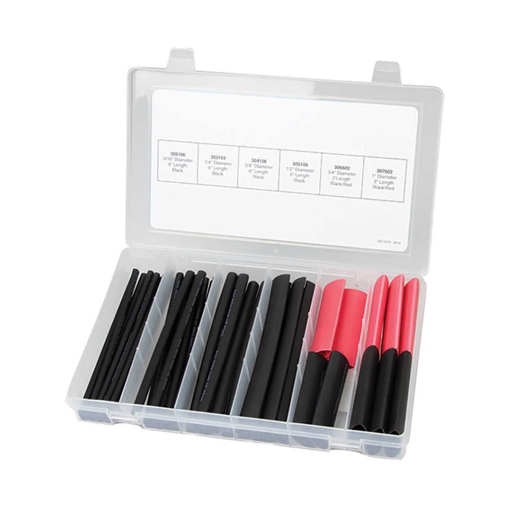 Kit de gaines thermorétractables adhésives Ancor 47 pièces