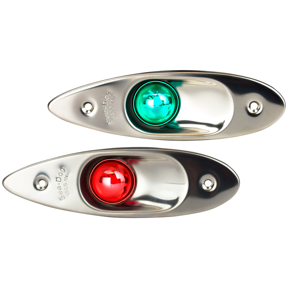 Feux latéraux à LED encastrés en acier inoxydable Sea-Dog