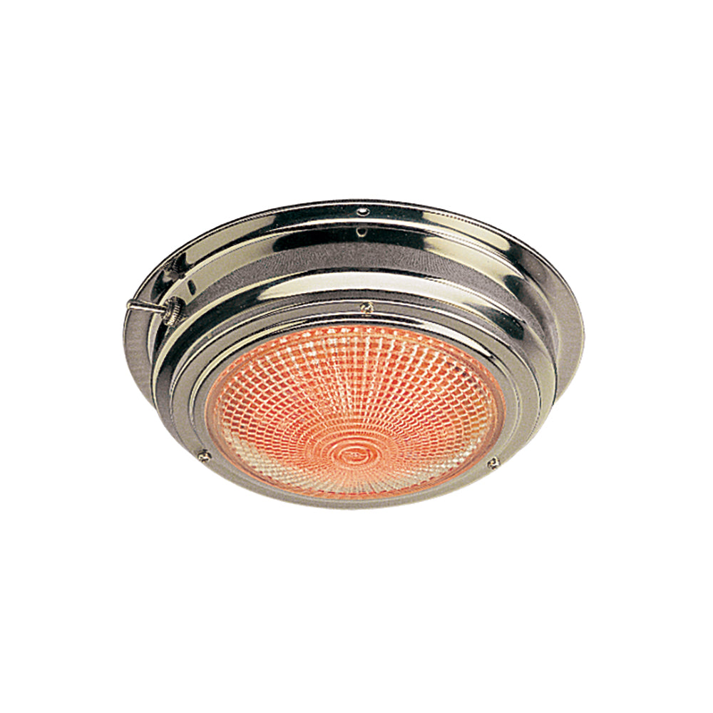Plafonnier LED jour/nuit en acier inoxydable Sea-Dog - Lentille de 5 pouces