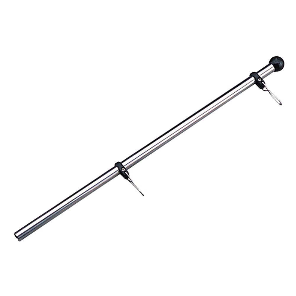 Mât de drapeau de rechange en acier inoxydable Sea-Dog - 1/2" x 30"
