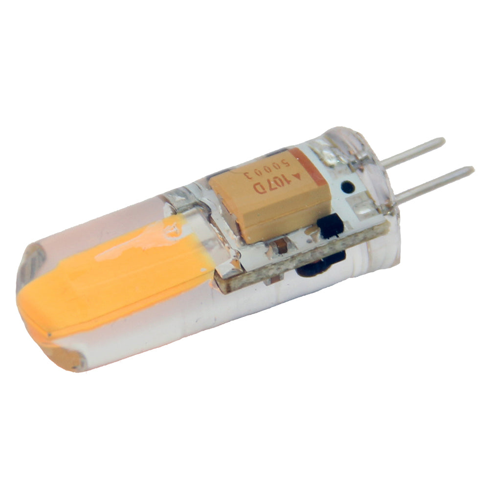 Ampoule Lunasea G4 blanc naturel 2 W 10-30 V CC, broche inférieure encapsulée en silicone