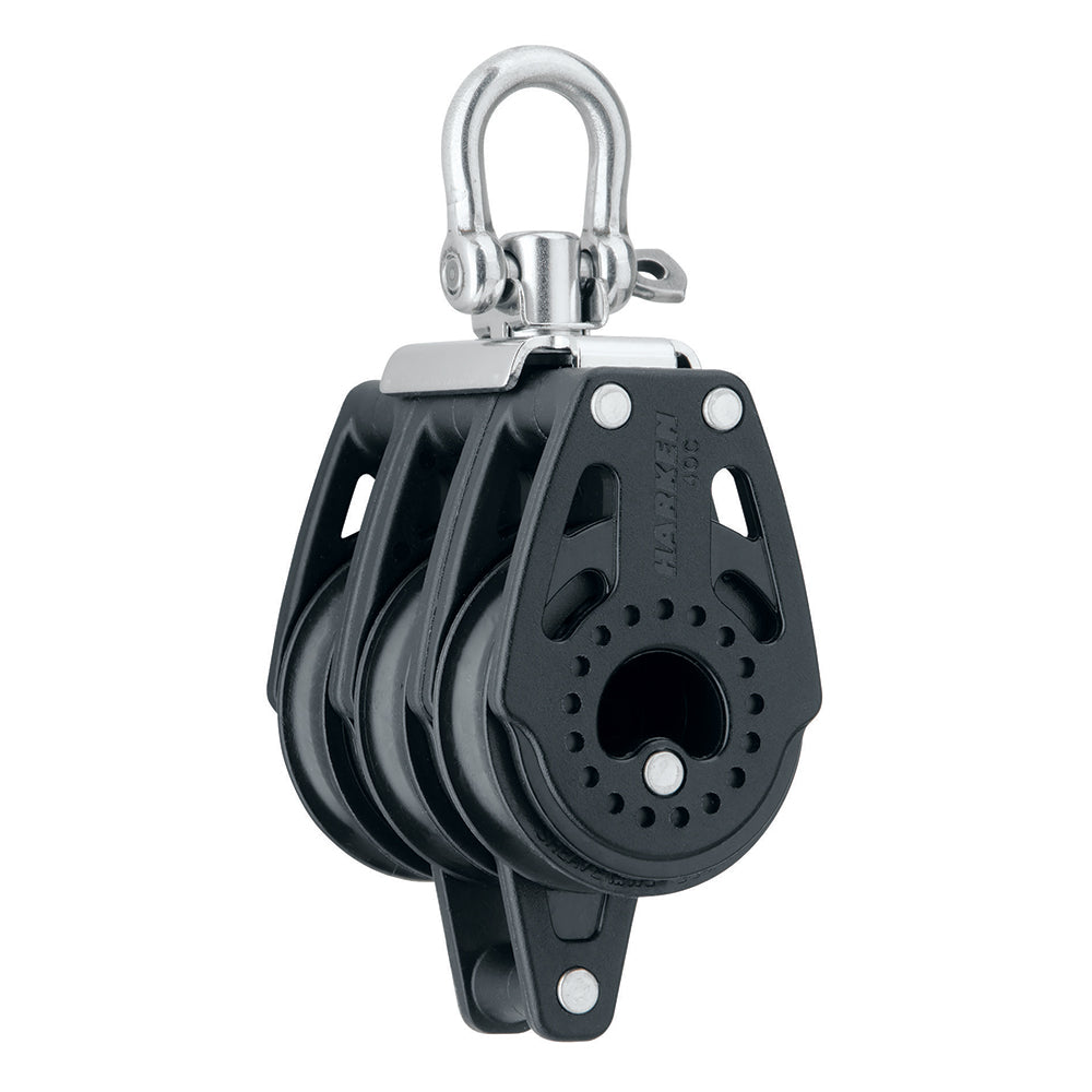 Poulie triple émerillon Harken Carbo Air 40 mm avec ringot