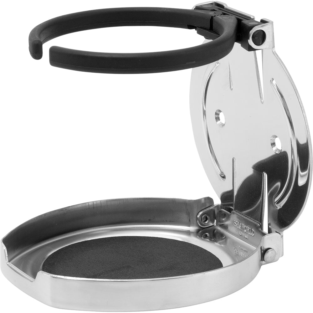 Porte-gobelet pliable et réglable Sea-Dog - Acier inoxydable 304