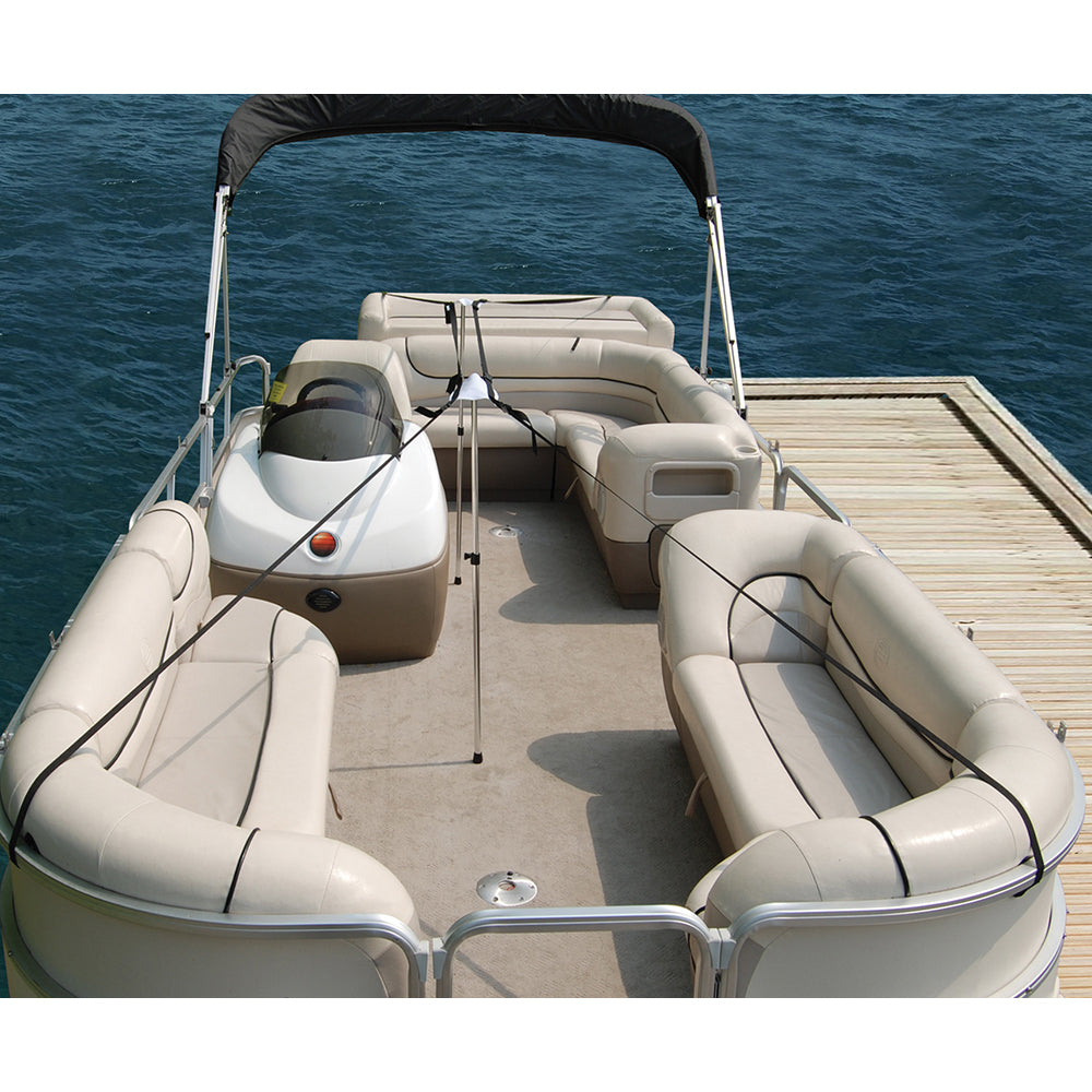 Système de support de couverture de bateau ponton Taylor Made