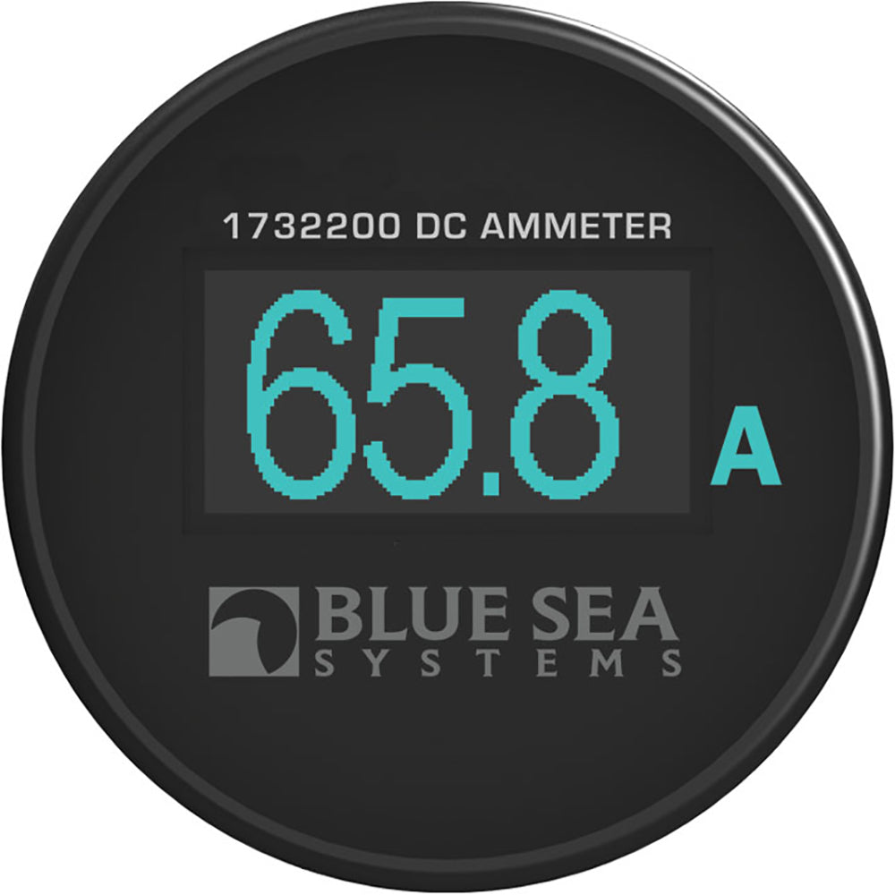 Mini ampèremètre OLED Blue Sea 1732200 - Bleu