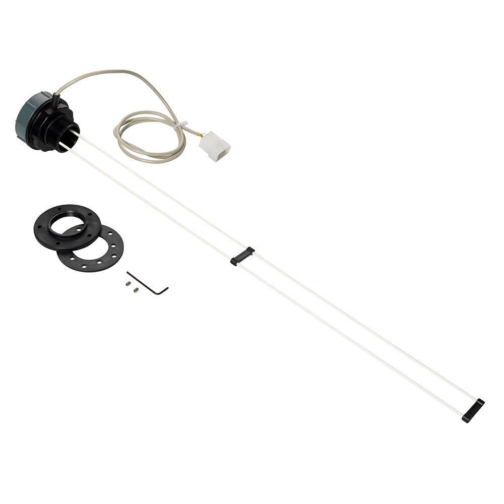 Capteur de niveau d'eau usée Veratron avec kit de joints n° 930 - 12/24 V - 4-20 mA - Longueur : 200 à 60 mm