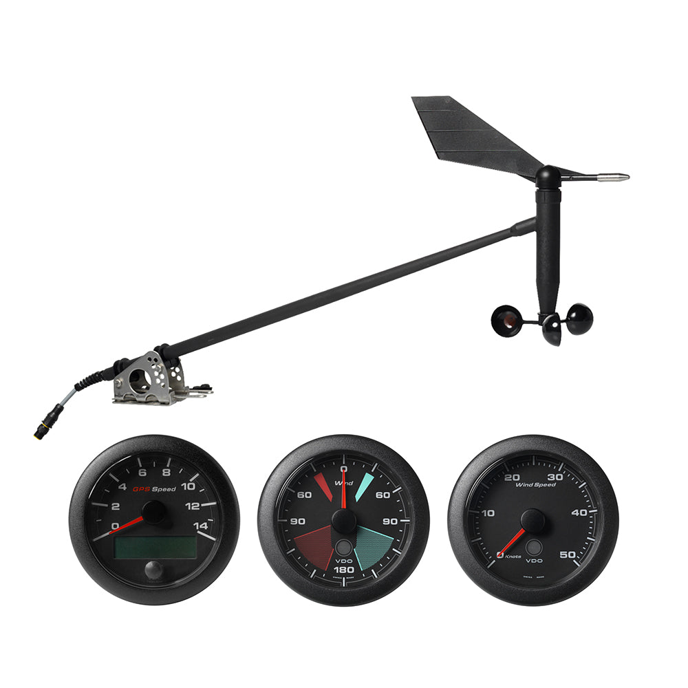 Kit de navigation Veratron NMEA 2000 avec compteur de vitesse GPS OceanLink, capteur de vent et anémomètre