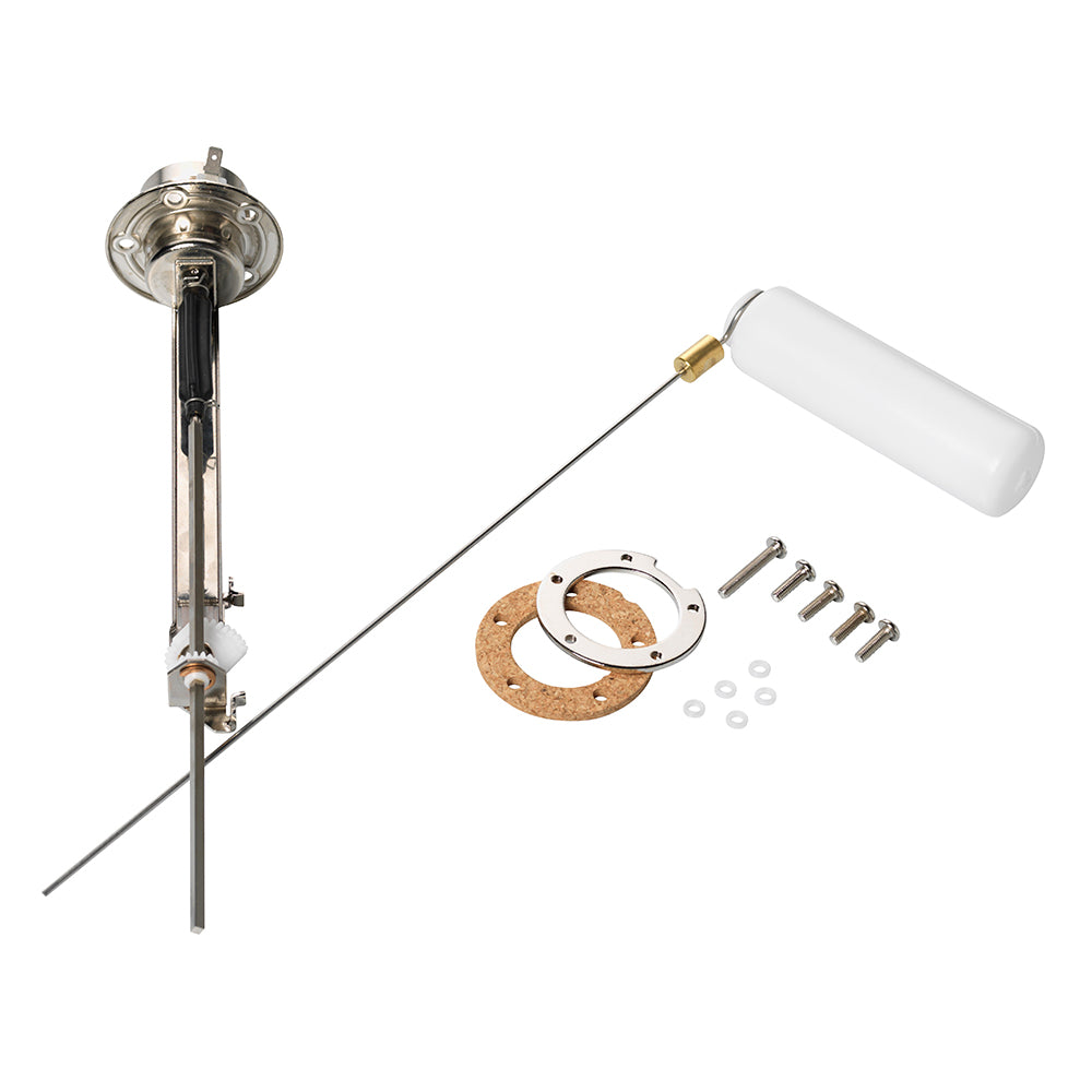 Capteur de niveau d'eau douce Veratron (résistif) avec levier de réglage, kit de joints n° 750 - 12/24 V - Longueur 200-600 mm
