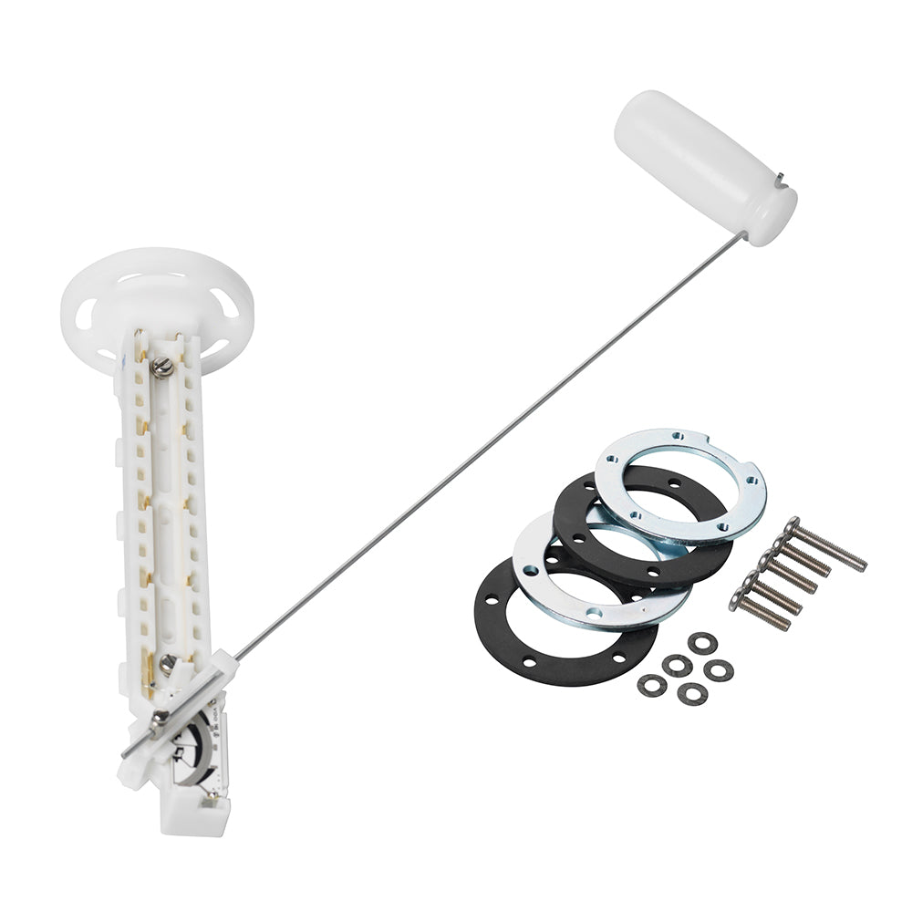Capteur de niveau Veratron, station unique avec kit de joints n° 432 - 12/24 V - 3-180 ohms - Longueur 150-160 mm